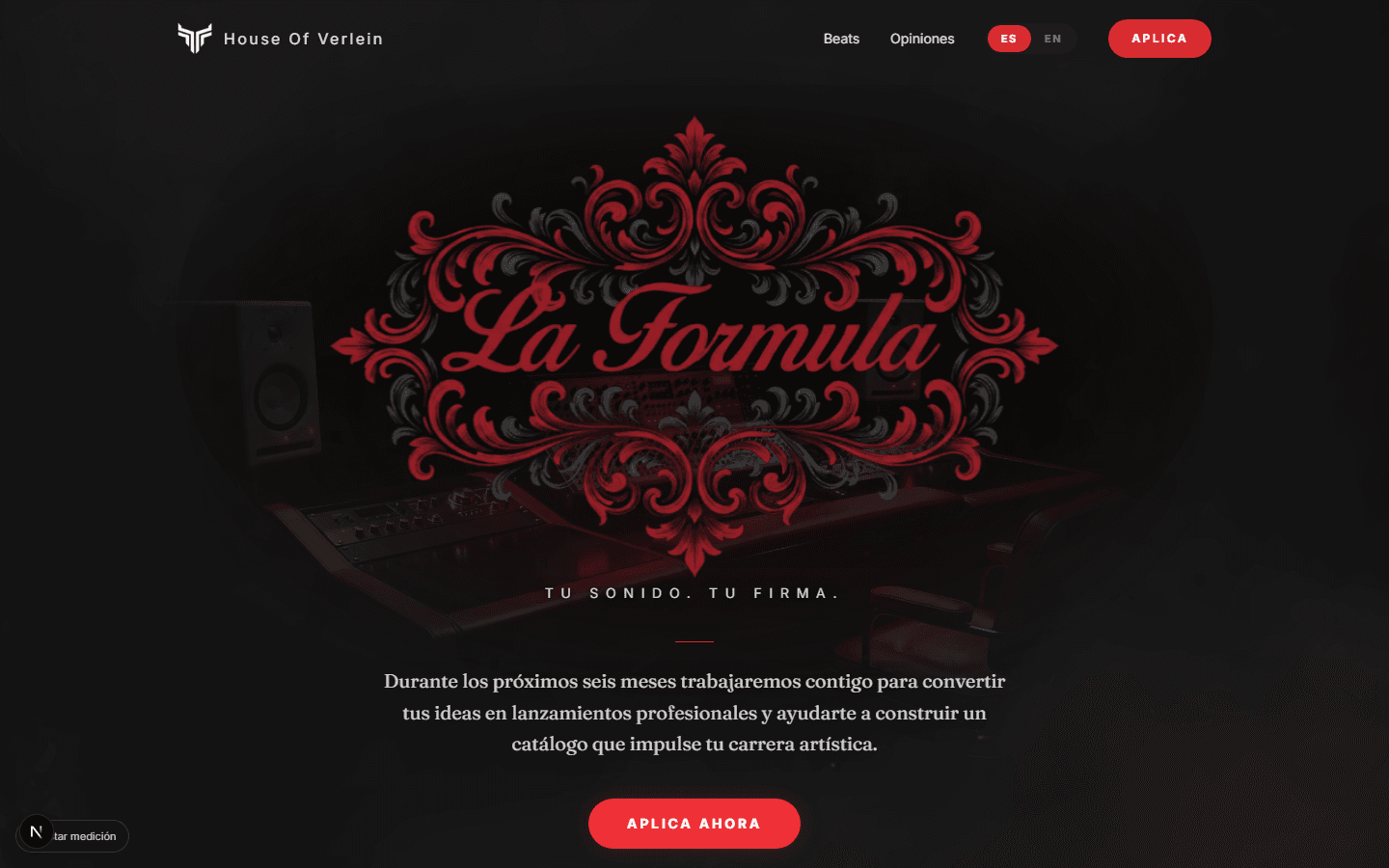 Verlein — plataforma de La Fórmula